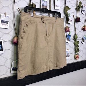 SONOMA life + style Khaki Skort